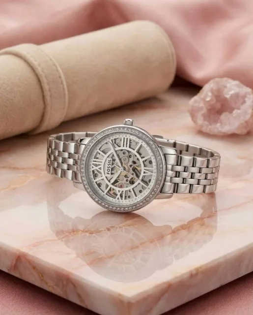 Fossii_l Delphi Automatic full silver