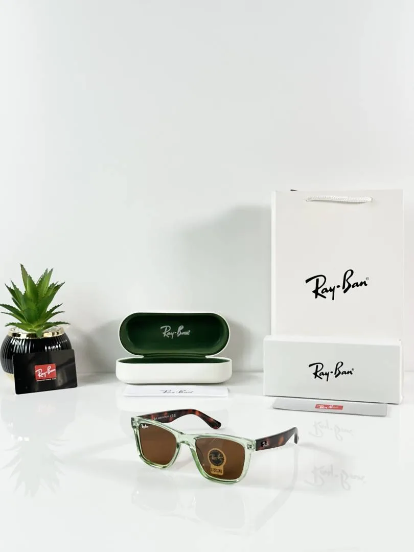 Rey ban Reverse 0502 Water Green Tiger Brown