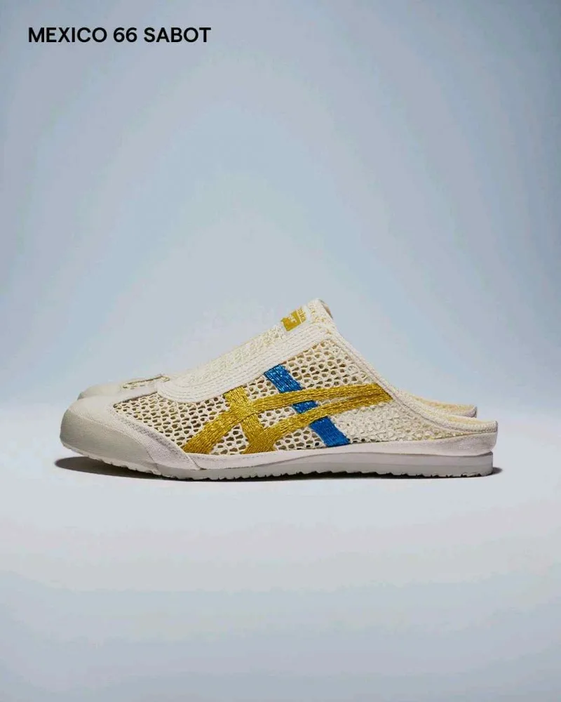 Onitskaa tiger Mexico 66 Sabot Cream Mustard 139