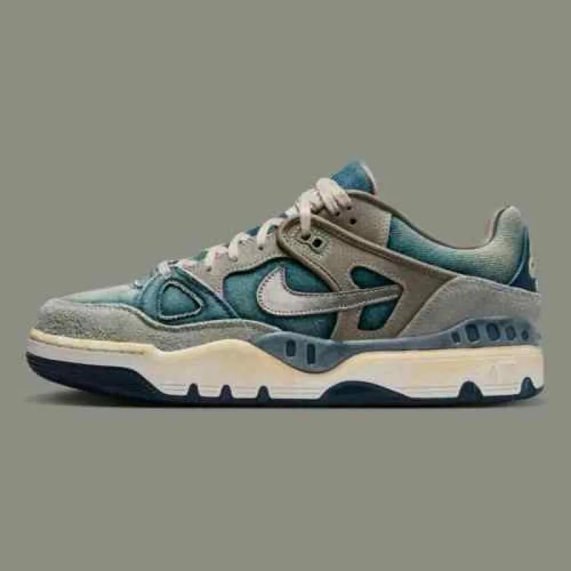 Nikkee Air Force 3 Low Olive Grey 713
