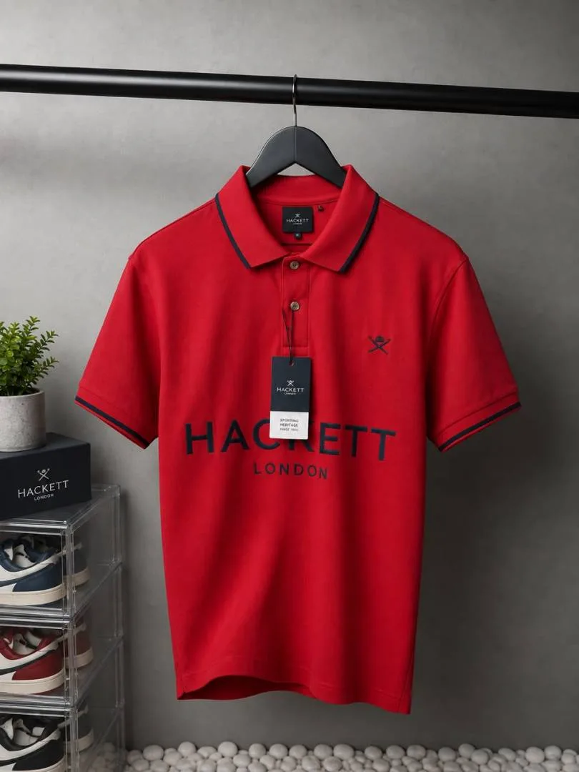 Hacket Premium Polo T Shirt with OG box Packaging 2319