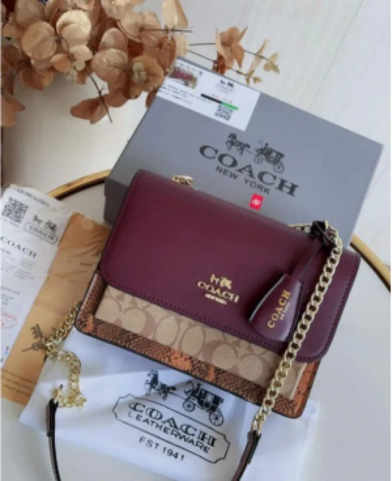 Coatch_klare crossbody bag premium quality with box