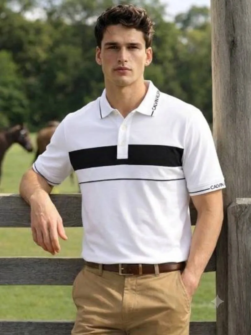 Calviin Kleiin Premium Polo T-Shirt 2581