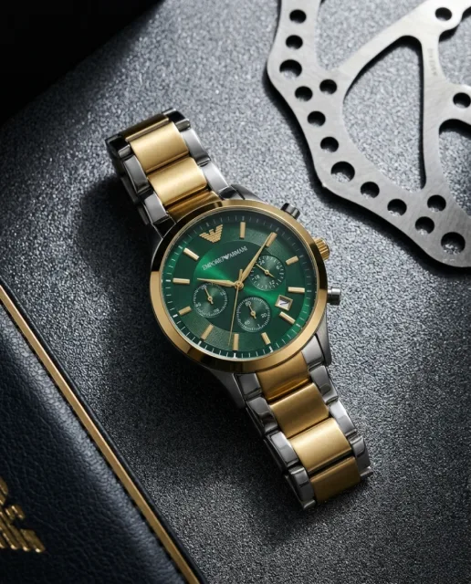 Emphorio Armaan_i Classic 2Ton-Gold-Green
