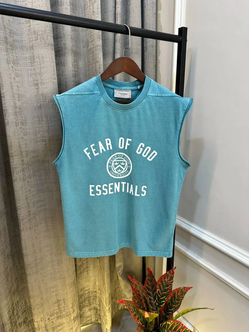 Essential Fear Of God Imported Sea Green Store Article Super Premium Sando(1378)