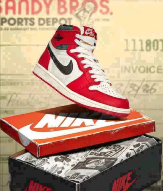 Nikkee Air Jordan Retro 1 Lost And Found 466