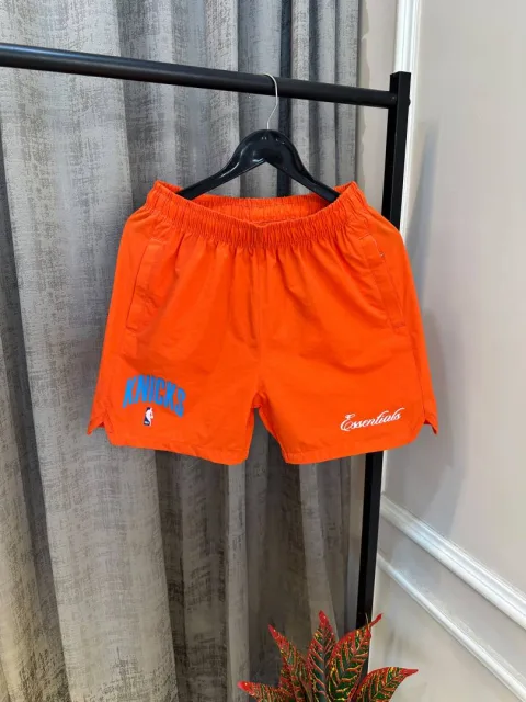 Essential X NBA Orange Premium Store Artcile Running Shorts(1373)