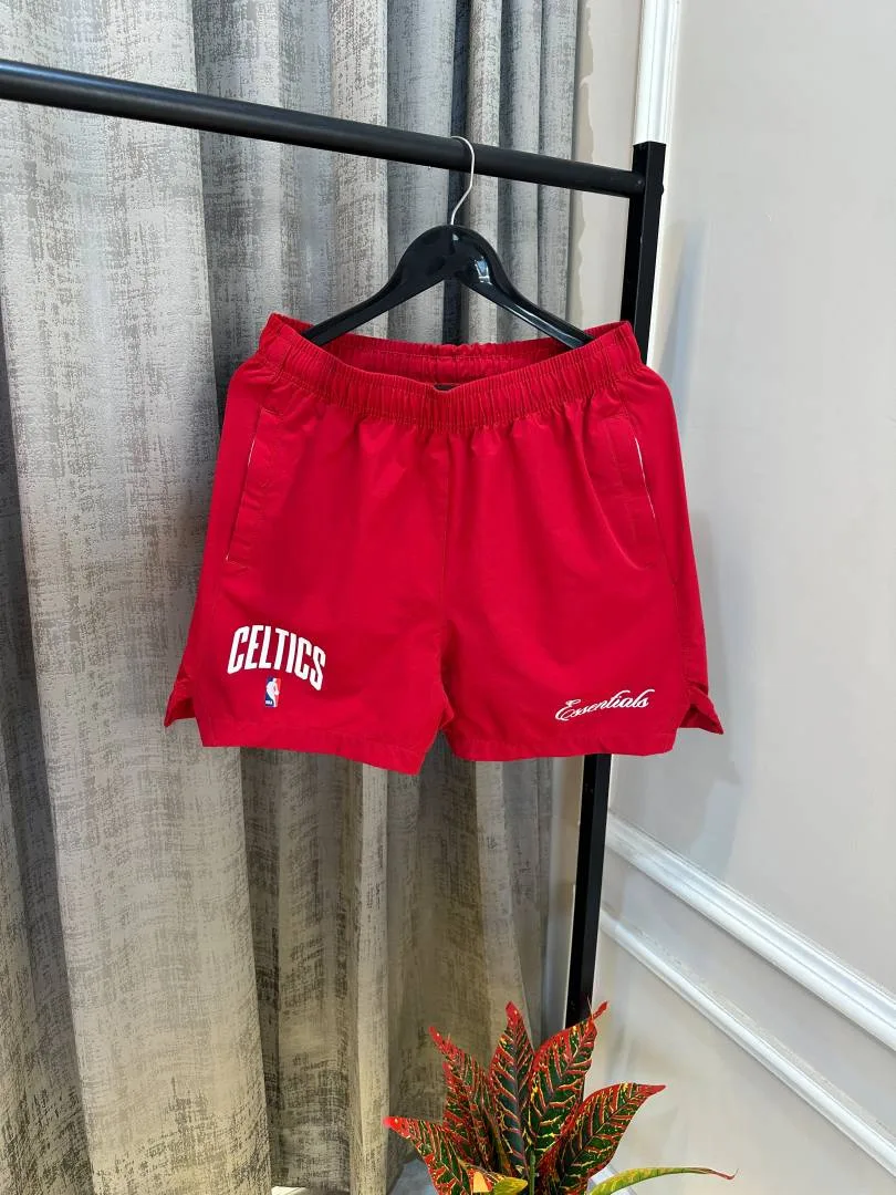 Essential X NBA Red Premium Store Artcile Running Shorts(1374)