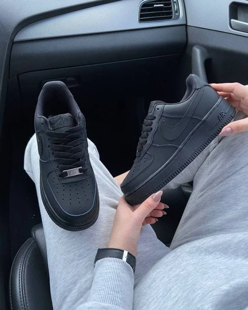 NIK AIRFORCE 1 LOW BLACK without kit