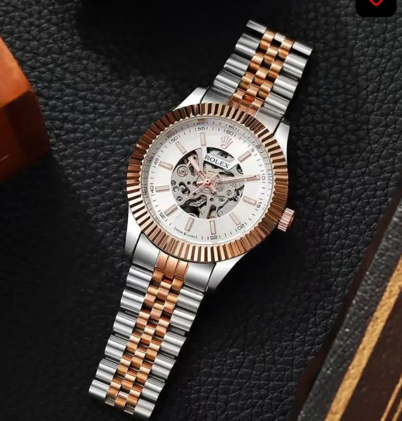 Rolee_x Automatic Rose Gold_White Dial