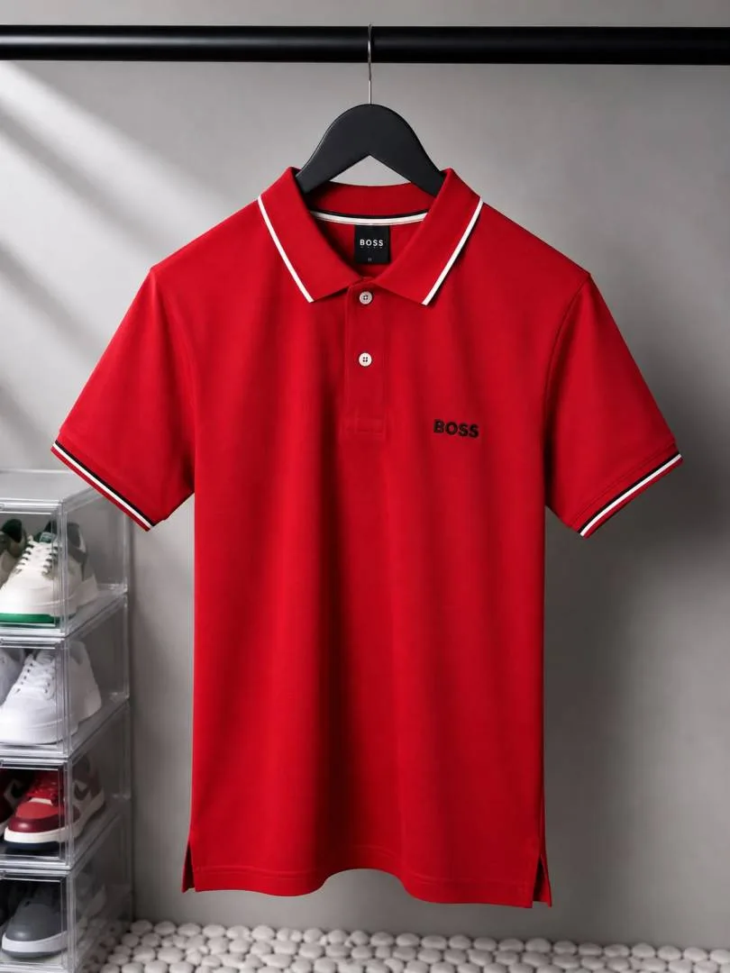 Hug_ Bos_s Premium Polo T-Shirt with OG Box Packaging 1791 Sale-offer VS1000