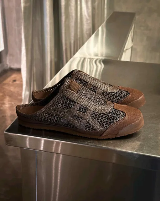 Onitskaa Mexico 66 Sabot mule Dark Brown 703
