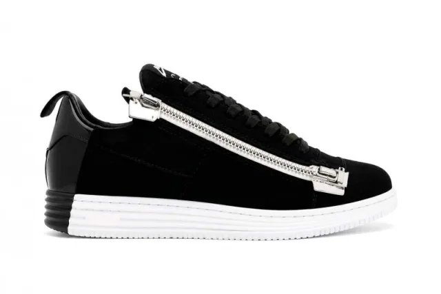 Nikkee Lunar Force 1 Acronym Black White