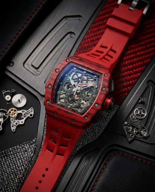 Richard Mille RM-35-01 AOCA203 Full Red Textured