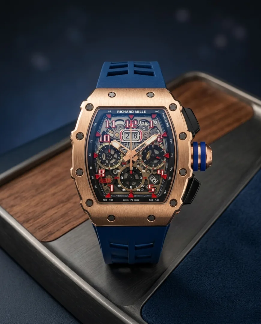 Richard Mille RM-35-01 AOCA203 Blue Copper Dial