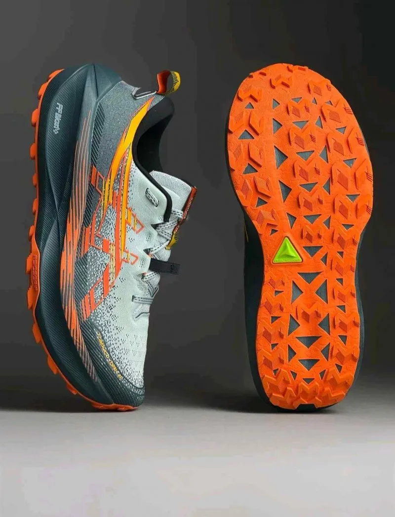Asiccss Trabuco Max 4 Trail Cold Moss Nova Orange 6122