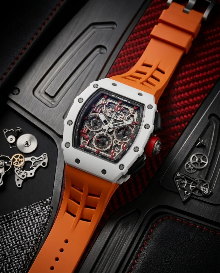Richard Mille RM-35-01 AOCA203 Orange White Dial