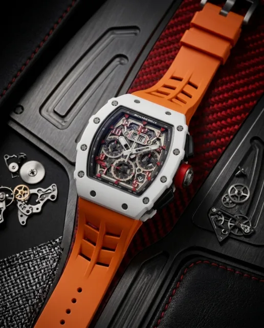 Richard Mille RM-35-01 AOCA203 Orange White Dial