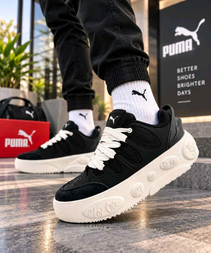Pumma x LaMelo Ball LaFrance Black and White 6198