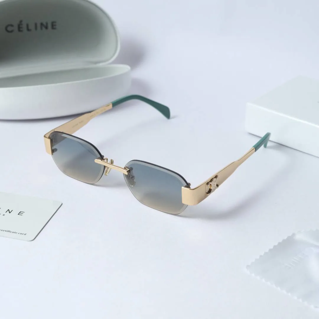 Celine 42120 sea green with green tip