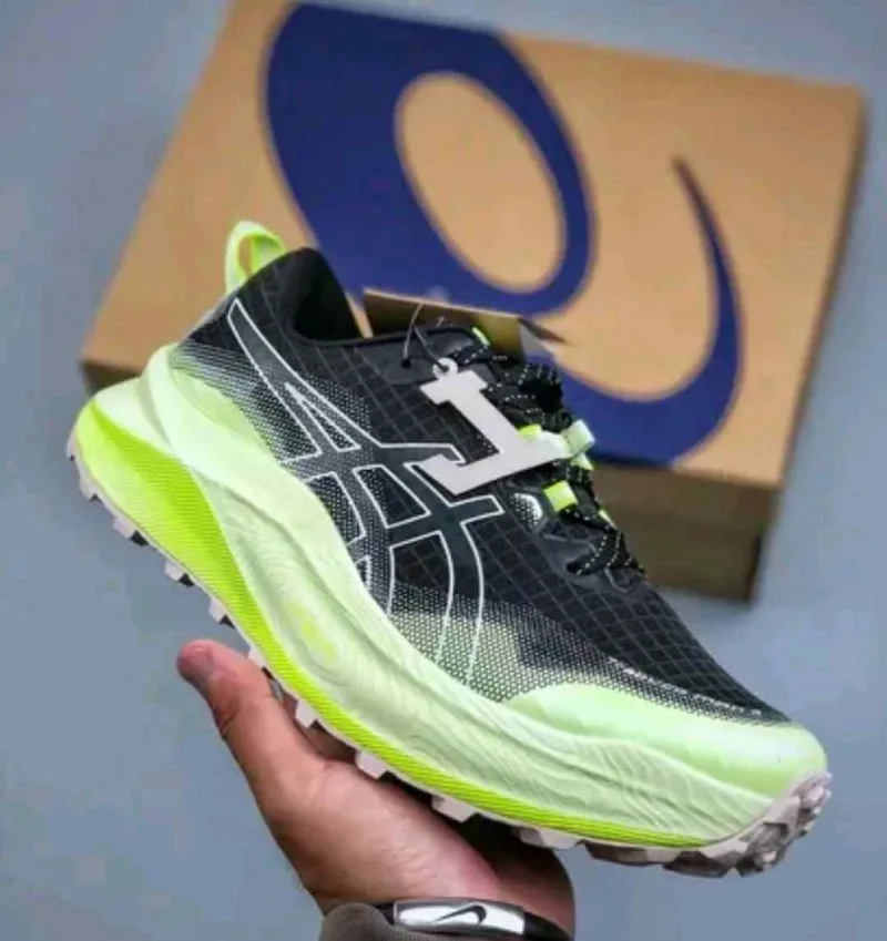 ASICCSS Trabuco Max 3 Trail Black Matcha