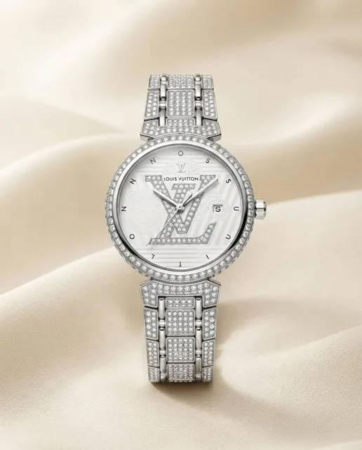 Louii_s Vuitton Tash Silver-White