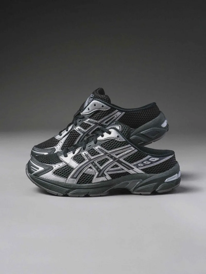 Asiccs Gel-1130 Mule BlackGraphite Grey