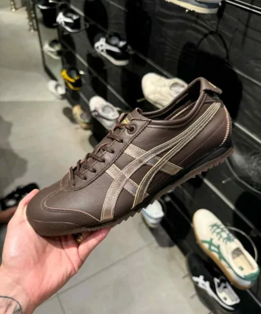Onitskaa tigerr Mexico 66 SD Licorice BrownChampagne