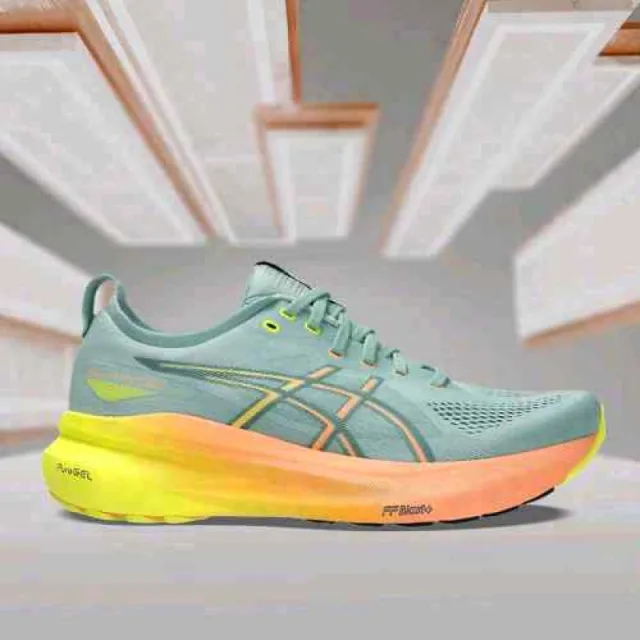 Asiccss Gel-Kayano Paris Light CeladonSafety Yellow 463