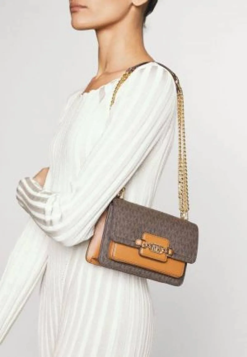 Micchaeel kors mk heather crossbody bag with ogbox dustbag etc