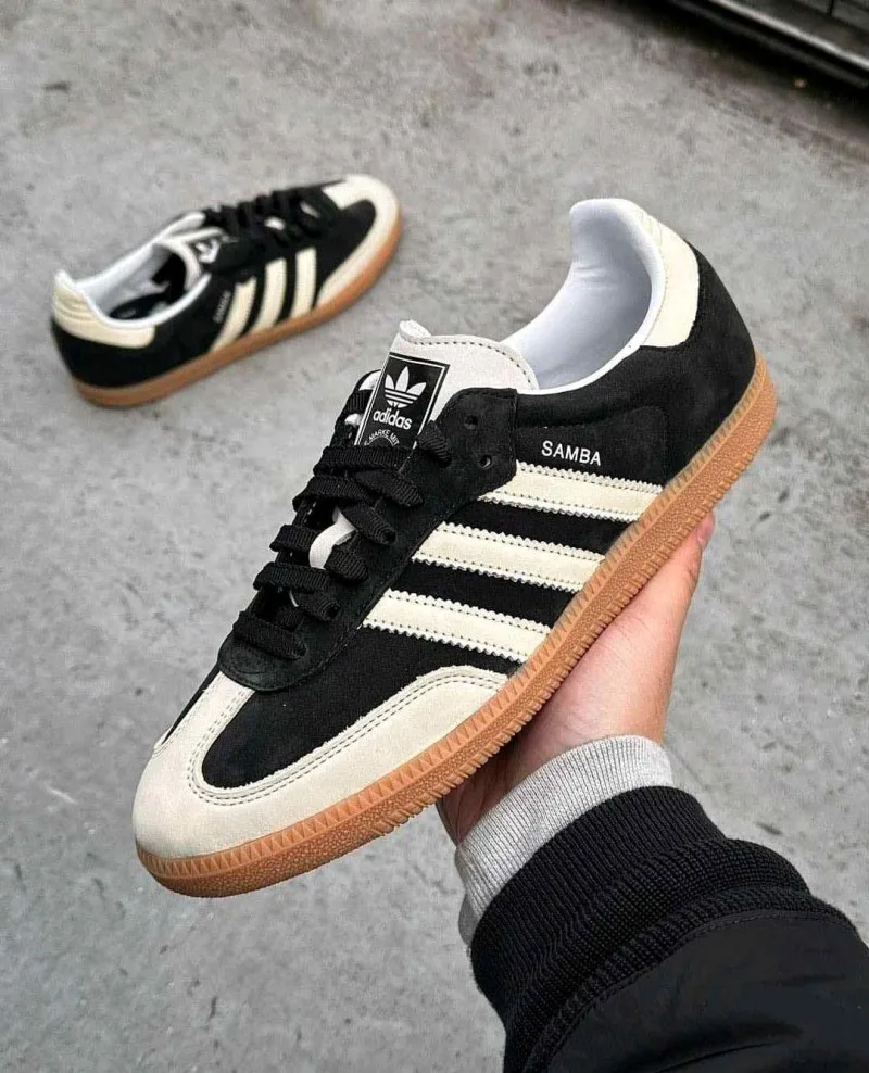 Sale Adiddass Samba Core Black Wonder White 1221