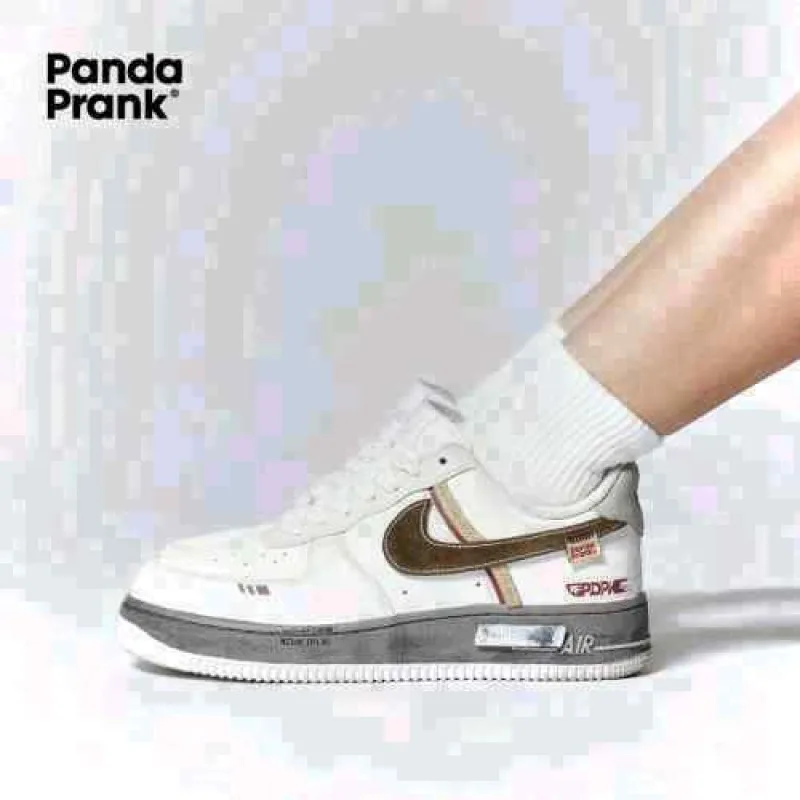 Nikkee Airforce 1 X Panda Prank Fog Wrapped