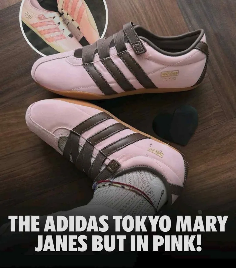 Adiidas Tokyo Mary Jane Sandy Pink Earth Strata