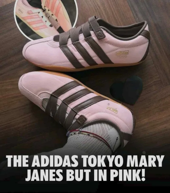 Adiidas Tokyo Mary Jane Sandy Pink Earth Strata
