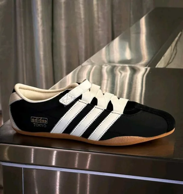 Adiidas Tokyo Mary Jane Core Black Cream Gold Metallic