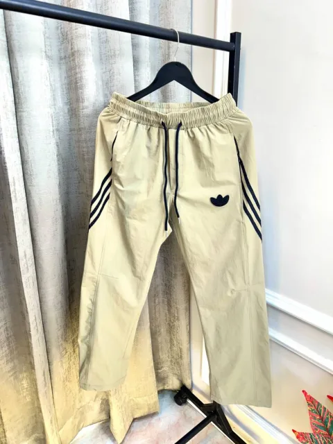 Adida Imported Beige Embroidery Patch Logo Super Premium Track Pant(1290)