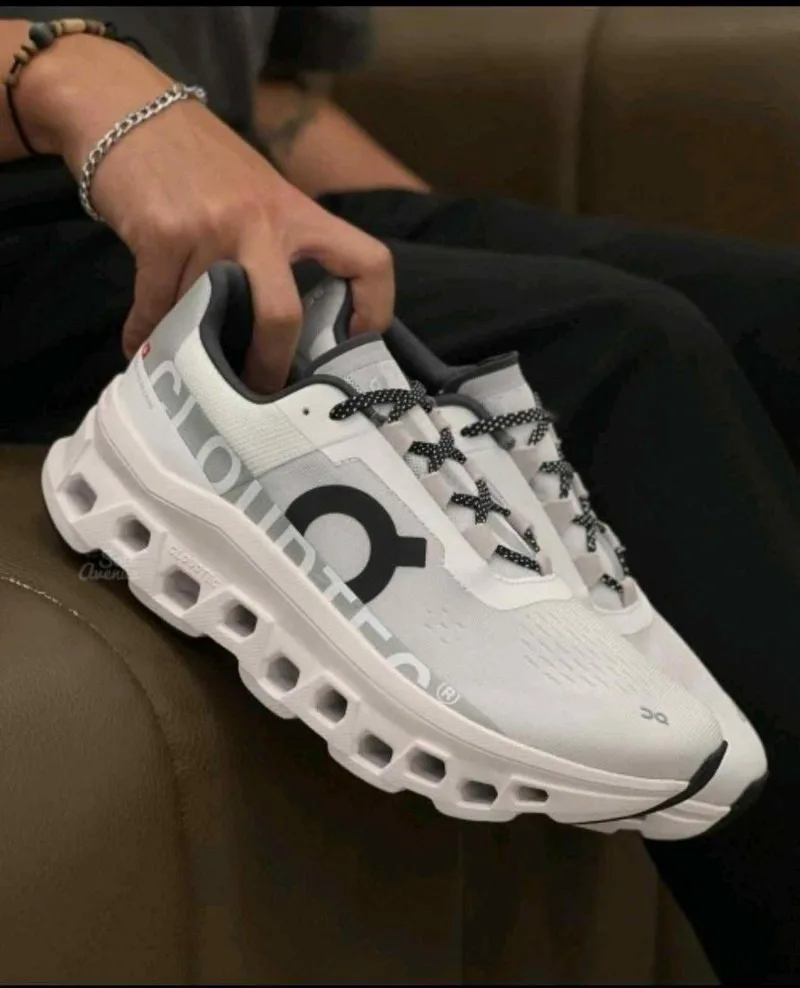 On Cloudmonster All White