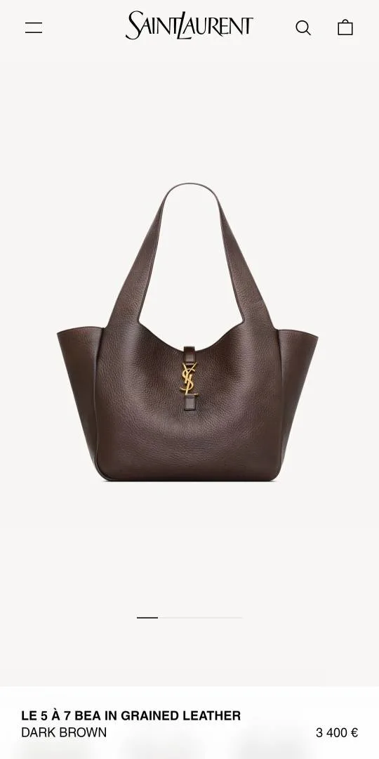 Yves_saint_laurent_ysl_le_5_a_bea_grained_leather_totebag_with_dustbag_etc_526