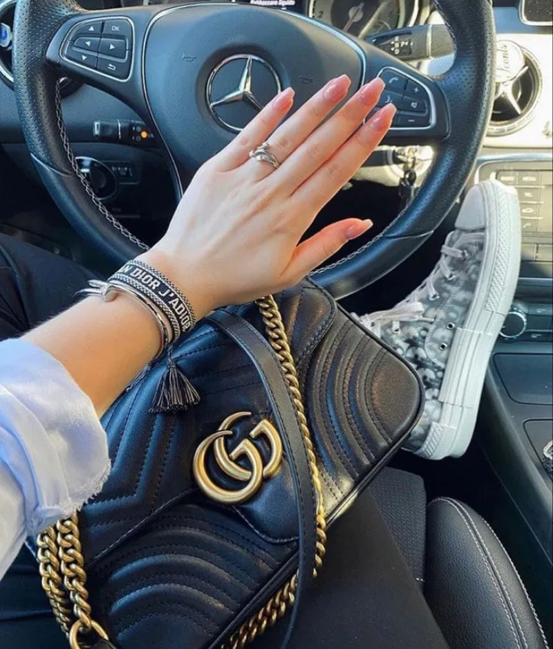Gucccii gg marmont shoulderbag with ogbox etc 535