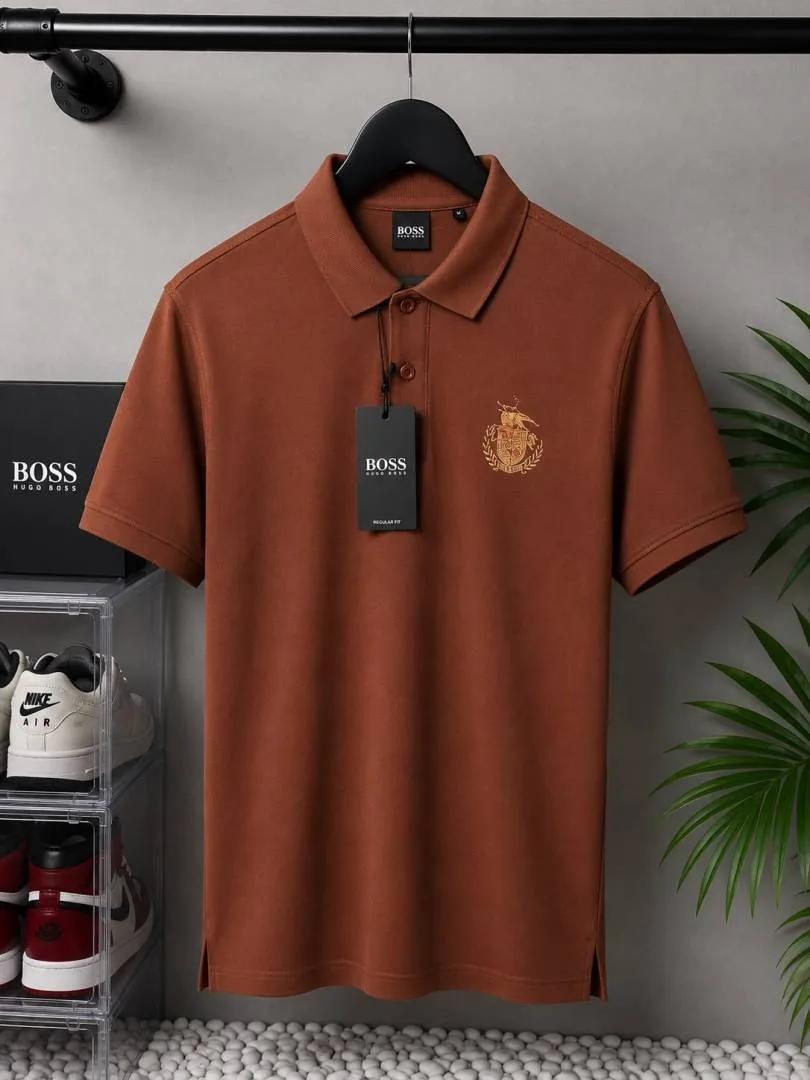 Hug_ Bos_s Premium Polo T-Shirt 1745 Sale offer Vs1000