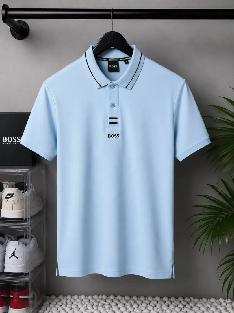 Hug_ Bos_s Premium Polo T-Shirt 1747 Sale offer Vs1000