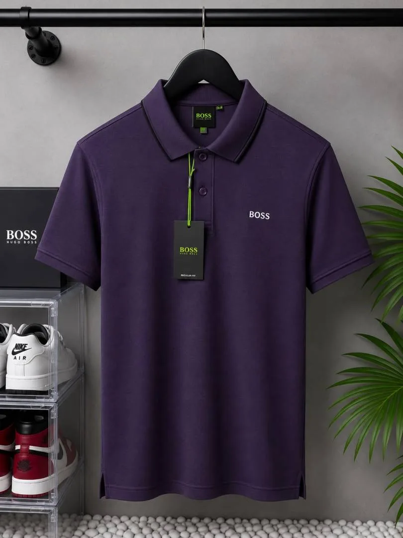 Hug_ Bos_s Premium Polo T-Shirt 1742 Sale offer Vs1000