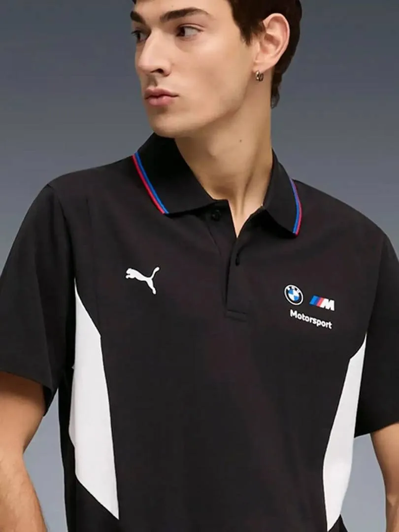 Pum X BMW Motorsport Black Store Article Premium Polo T-Shirt(1276)