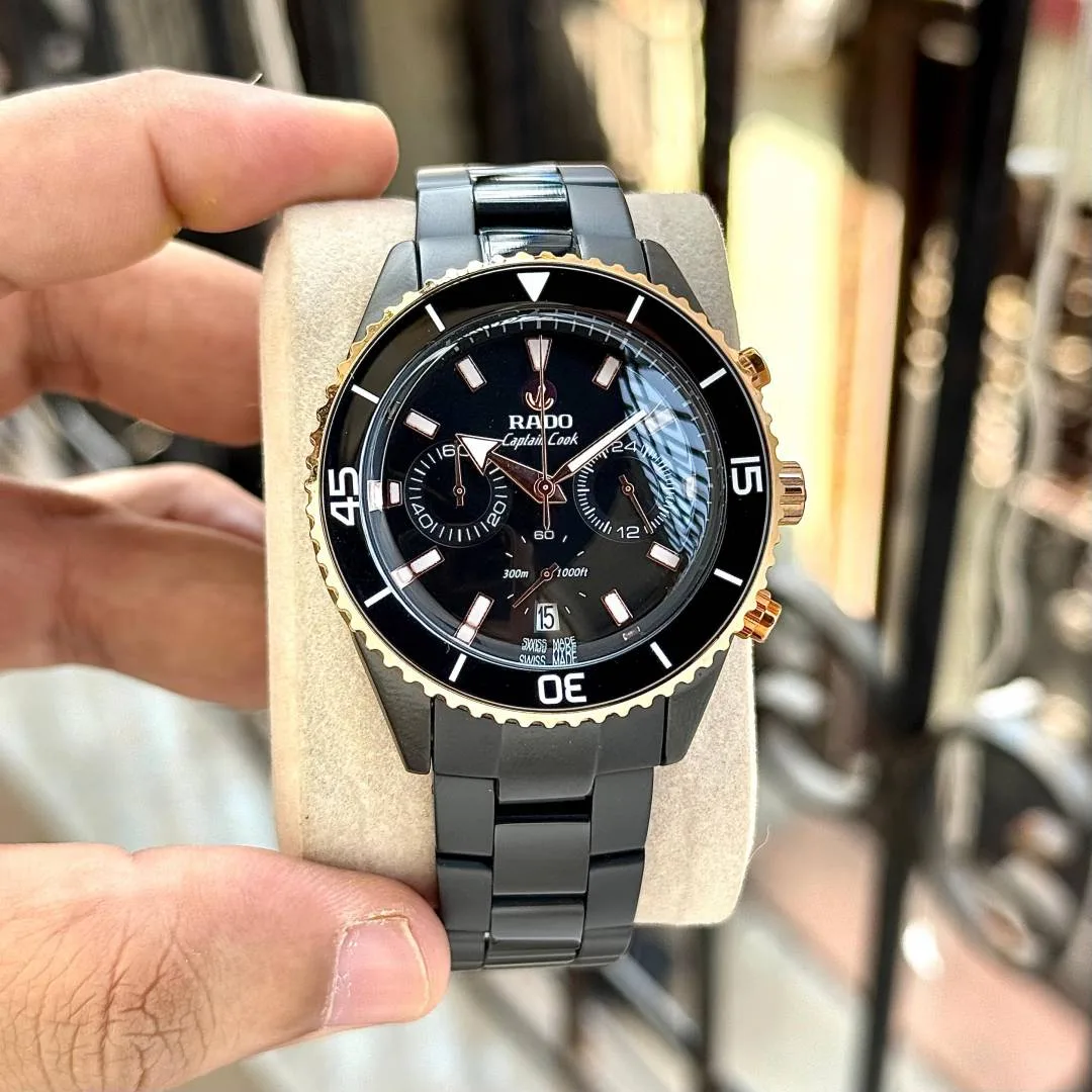 Radd_o Captain Cook HighTech Chronograph Black-Copper