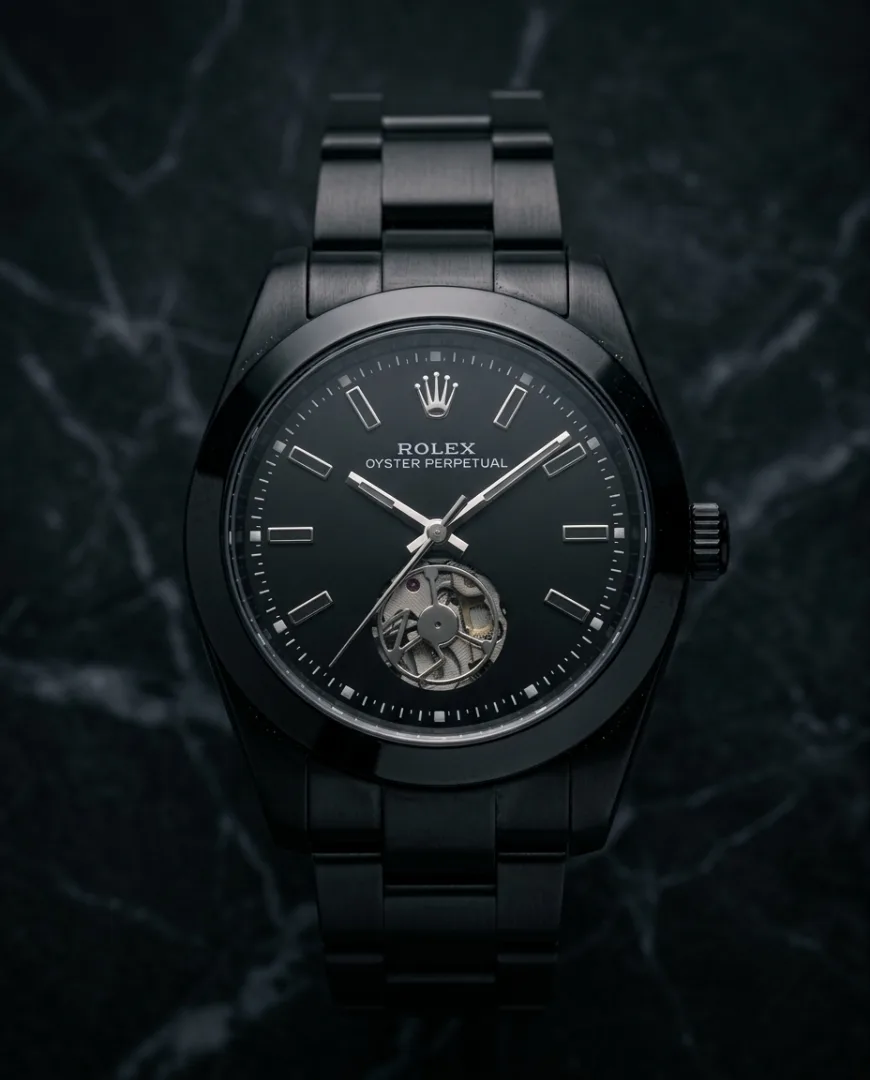 Rollex Oyster Perpetual automatic Tourbillon All Black