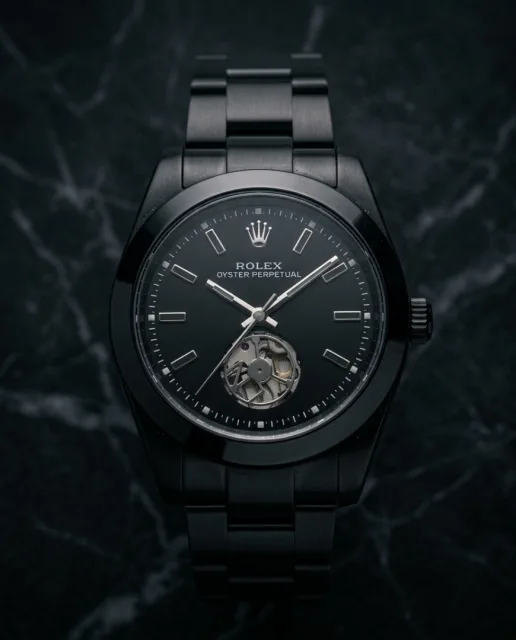 Rollex Oyster Perpetual automatic Tourbillon All Black