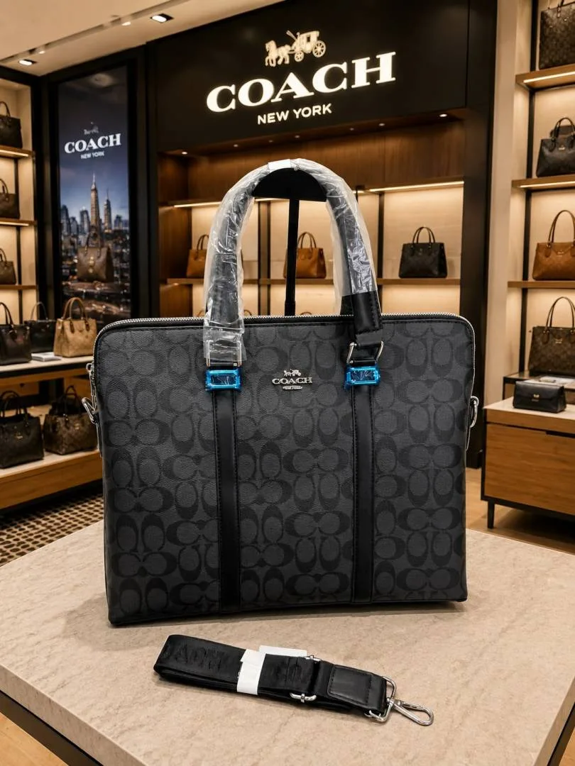 Coatch premium quality Laptop Bag With Long Strap & Dustbag Etc model 635