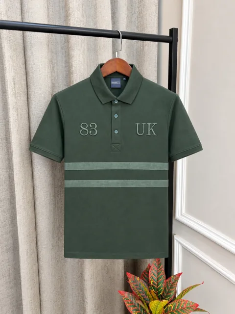 Hacket Green Premium Imported Classic Polo T-Shirt(1592)