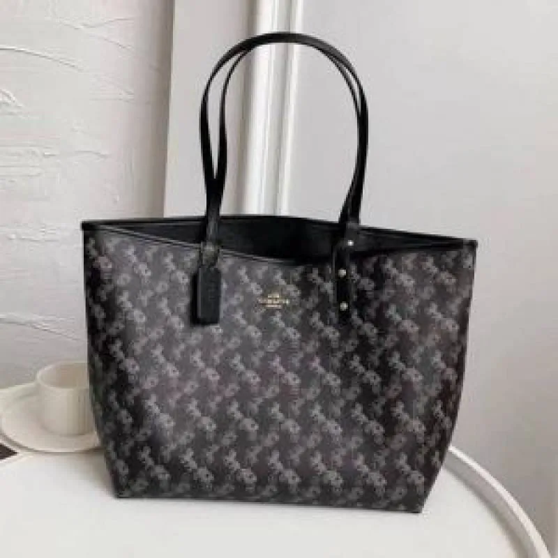 COATCH TOTE SLING WITH DAMAGE BOX AND DUST BAG (HORSEFERRY-BLACK)