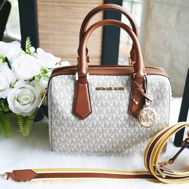 Michaeel kors mk Speedy Boston with crossbodybelt dustbag carrybag